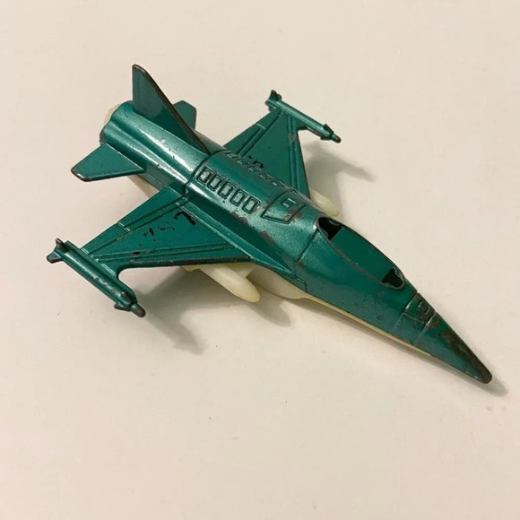Vintage Diecast Aircraft Phantom F41C Plane and F16 Fighter Pull Back Hong  Kong - Picture 8 of 12